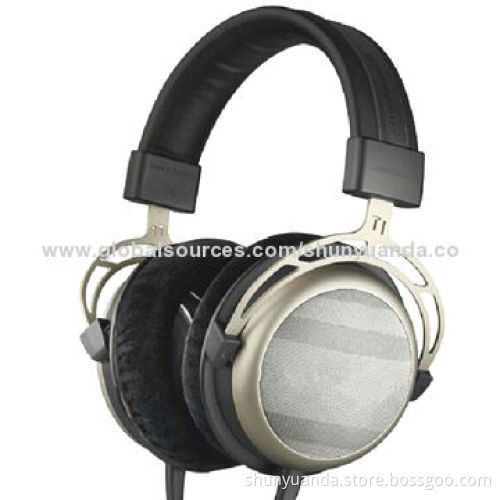 Lightweight and comfortable wearing metal chassis damping material special ears headphones